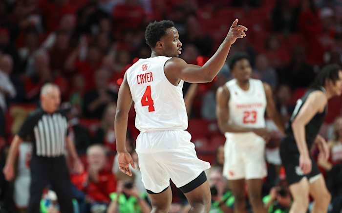 L.J. Cryer, who leads Houston in scoring, set a Morton Ranch High School record with 1,164 points in his senior season. He finished with 3,488 career points in high school — a Houston-area public school record.